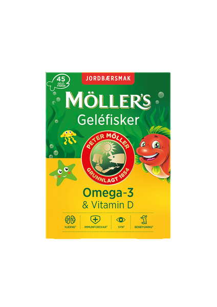 Möller's Omega-3 Geléfisker